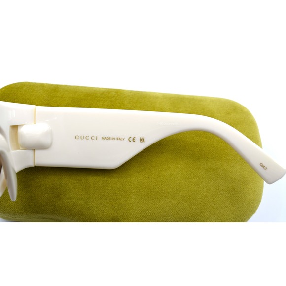 NEW GUCCI GG1544S 004 IVORY BROWN AUTHENTIC SUNGLASSES - Picture 16 of 16